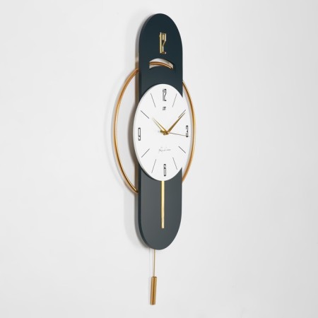 Wall clock, series: pendulum, 72 x 35 cm, d-24 cm-1