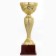 Cup 120C, award figure, gold, plastic stand, 29.5 × 10 × 9.5 cm