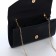 Female bag on a magnet, black color