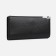 Male purse for magnet, department for bills, for maps, for coins, black color