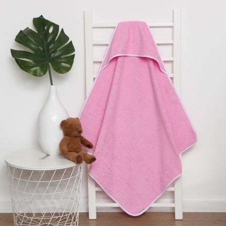 Toward Tensor Corner I am 85x85 cm, pink color, 100% cotton, 340 g/m2-6