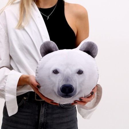 Antistress Pillow "White Bear"-6