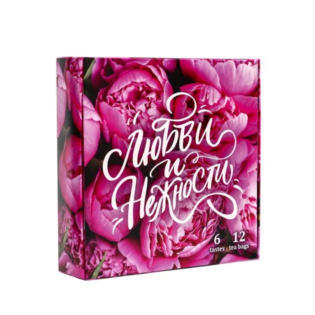 Gift tea "love and tenderness", 12 bags