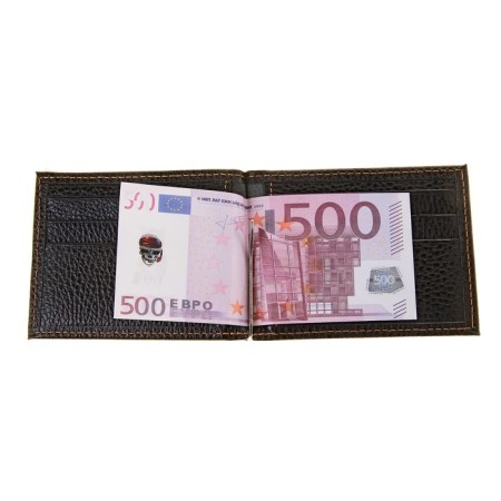 Build clamp, 1 department for credit cards, black color-1