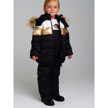 Winter set for the girl PlayTode: jacket and semi -combineson, height 110 cm-4