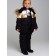 Winter set for the girl PlayTode: jacket and semi -combineson, height 110 cm