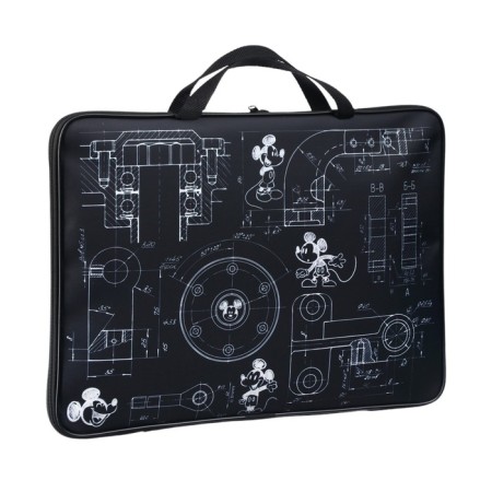 A3, 470x350x20 mm with handles, textile, Mickey Mouse folder-6