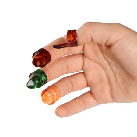 A set of mediators on the finger of Music Life, multi -colored, 5 pieces-5