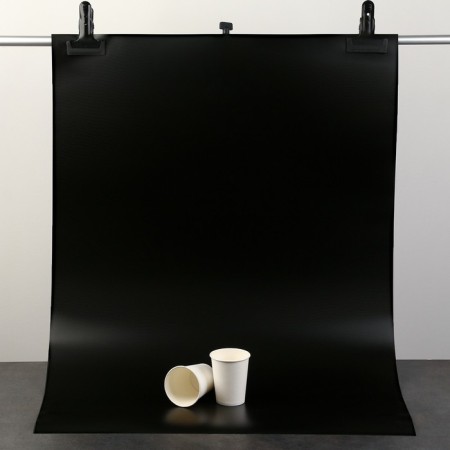 Photophone for subject shooting "black" PVC, 100 x 70 cm
