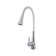 Fashun A4153+B13 kitchen mixer, single -leaf, flexible spout, brass, white