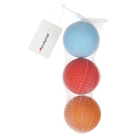 A set of balls for large tennis Onlytop, 3 pcs., Mix color-1