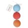 A set of balls for large tennis Onlytop, 3 pcs., Mix color