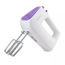 Mixer KT-3067-1, 400 W, folding, manual, 5 speeds, white-violet