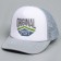 Baby cap for a boy with a Sport grid, gray color, rr 52-54, 5-7 years old