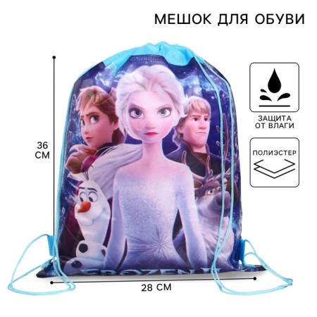 Shoe bag 28*36cm, cold heart