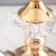 Lauren table lamp E27 40W gold 24x24x42 cm Risalux