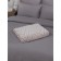 Blanket - chevron cover, size 150x200 cm, beige color