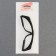 Protective glasses for the master, adjustable stuff, black color