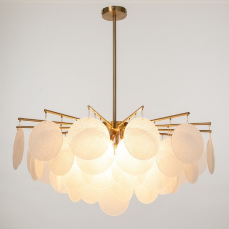 Cauces "Big Chips" E14 5x40W gold 60x60x11 cm Bayerlux-2
