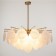 Cauces "Big Chips" E14 5x40W gold 60x60x11 cm Bayerlux