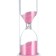 Sanding clock "Zub" for 10 minutes, 2.5 x 10 cm, pink