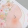 Sticker Plastic Interior color "Kitenka with flowers and jellyfish" 40x60 cm