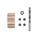 A set of kwb doughs, 10x40 mm, wood drill, markers, limiter, 25 pcs.