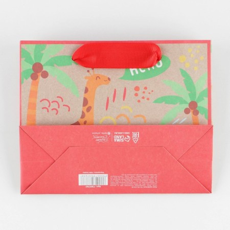 Package Gift Craft Vertical, Packaging, Hello, S 15 x 12 x 5.5 cm-4