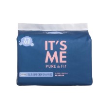 Hygienic women's gaskets with night wings, 7 drops It’s Me Pure & Fit Superlong 1008734