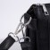 Bag Cross-Bodi with a zipper, black color