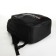 Youth backpack with lightning, 4 pockets, black/red color