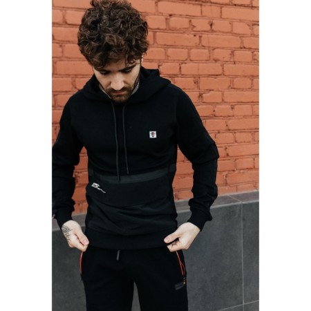 Jumper male ise, size 52, black color-4