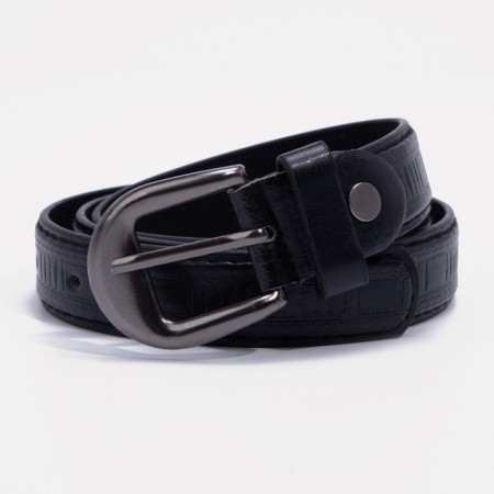 Building belt, width 2.2 cm, screw, buckle metal, black color