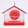 A cage for rodents equipped RT-2T, 22 x 16 x 20 cm, red (packing 30 pcs)