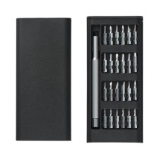 Set of screwdrivers for accurate work, 24 nozzles