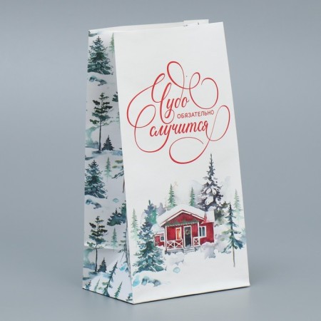 A package without pens “Miracle will happen”, 10 x 19.5 x 7 cm, New Year-1