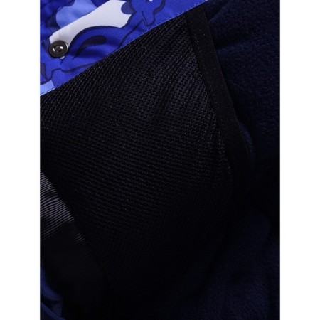 Ski costume for a boy, blue color, size 122-11