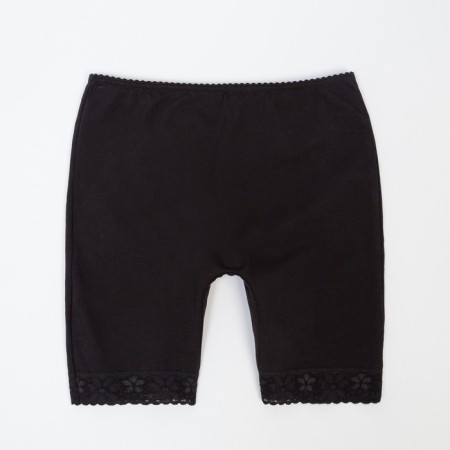 Pantalones female, black color, size 48-1