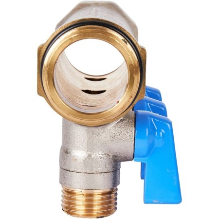 Collector Stout SMB 6211 011203, 1/2 ", 3 exits, with ball valves 1", blue pens-1
