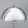 Traffic lamp with lampshade Risalux "Cooper" Modern, E27, 3 W, Chrome, 25 × 25 × 53 cm