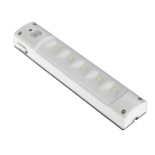 LED lamp with a traffic sensor, 5 LED, 2 W, from batteries 3*AAA, 6500k, white