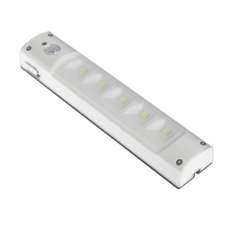 LED lamp with a traffic sensor, 5 LED, 2 W, from batteries 3*AAA, 6500k, white