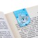 A set of magnetic bookmarks "cats that live in books", 4 pcs.