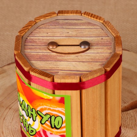 Barrel-cap "for marmalade life", 14x12x12 cm-2