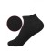 Women's socks, size 23-25, black color