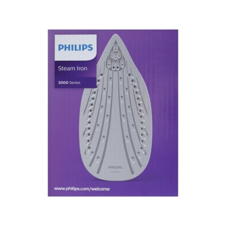 PHILIPS DST3010/30 iron, ceramic sole, 2000 watts, 30 g/min, 300 ml, purple-5