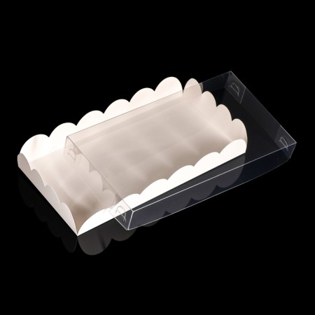 White cookie box, 10.5 x 20 x 3 cm-3