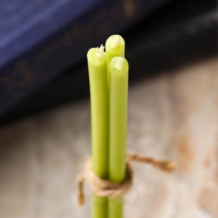 Wax candles "million dollars", 18 cm, 3 pcs-2