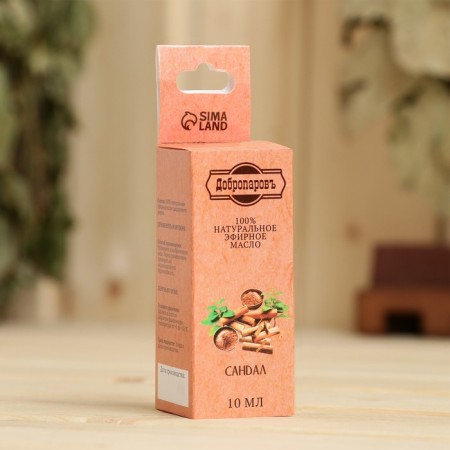 Essential oil "Sandal", a bottle-boiler, abstract, 10 ml, "Dobroparov"-5