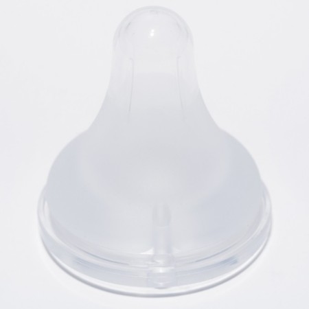 A nipple for a bottle, +6 months (x)., Fast stream, classic throat 35mm.-3